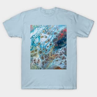 Sunset pouring paint T-Shirt